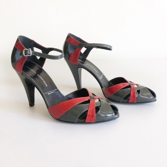 Sigerson Morrison Retro Patent Leather Heels- Sz 8 - Picture 4 of 7